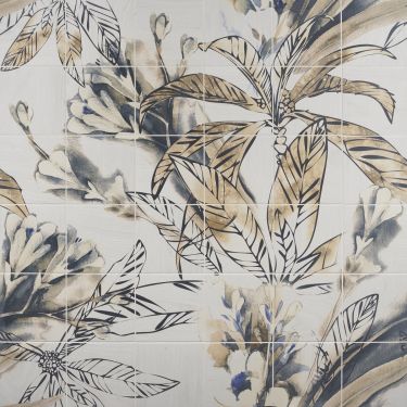 Angela Harris Wilder Autumn Mural  8x8 Matte Porcelain Tile